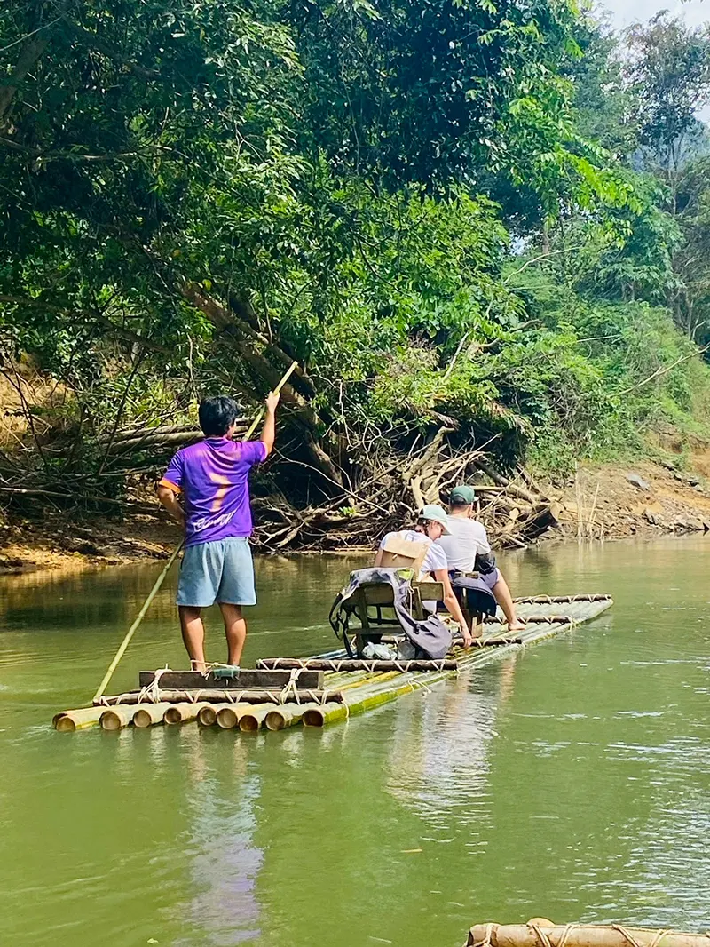 River Bamboo Rafting