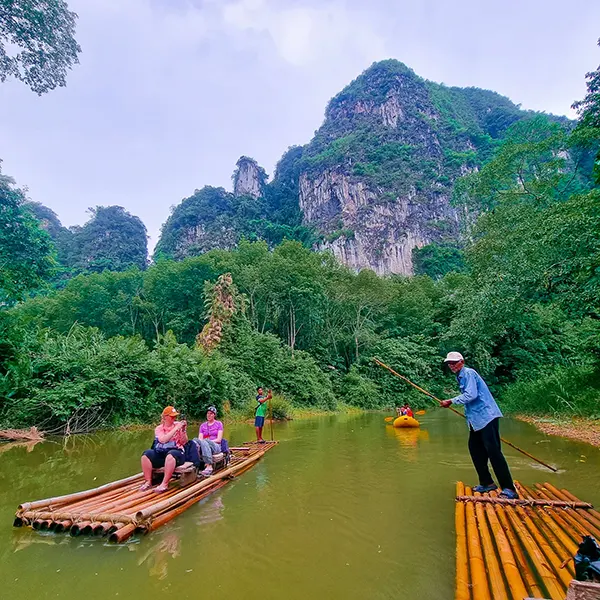River Bamboo Rafting
